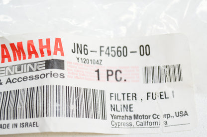 New OEM Yamaha JN6-F4560-00-00 Inline Fuel Filter NOS
