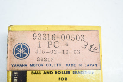 OEM Yamaha 93316-00503-00 Cylinder Bearing #16 NOS