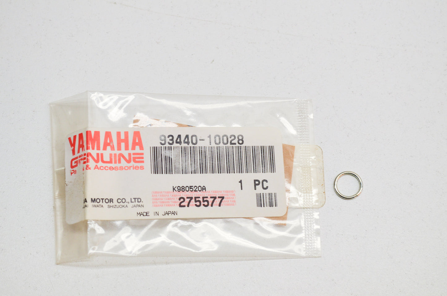 OEM Yamaha 93440-10028-00 Outer Circlip NOS