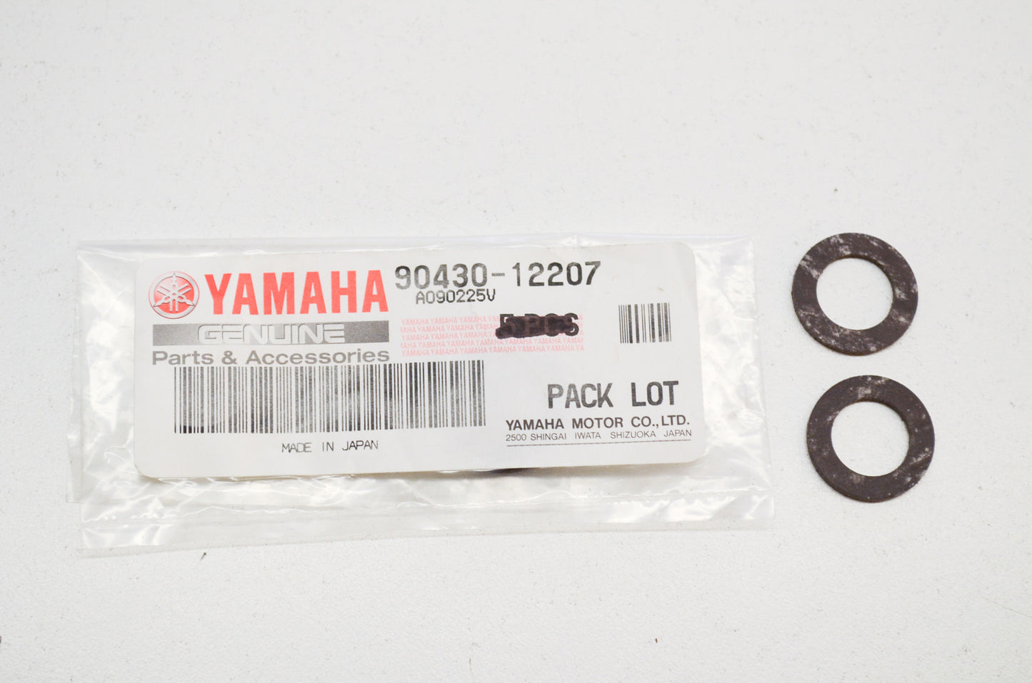 New OEM Yamaha 90430-12207-00 Gasket Qty 2 YZ DT GT YZ R3 Blaster N