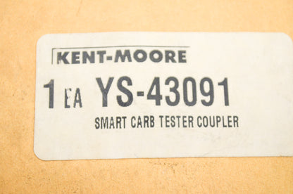 OEM Yamaha YS-43091 Kent Moore Smart Carb Tester Coupler NOS