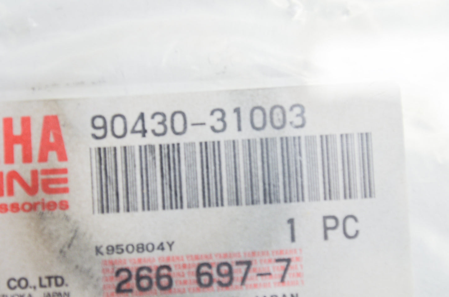 OEM Yamaha 90430-31003-00 Gasket NOS