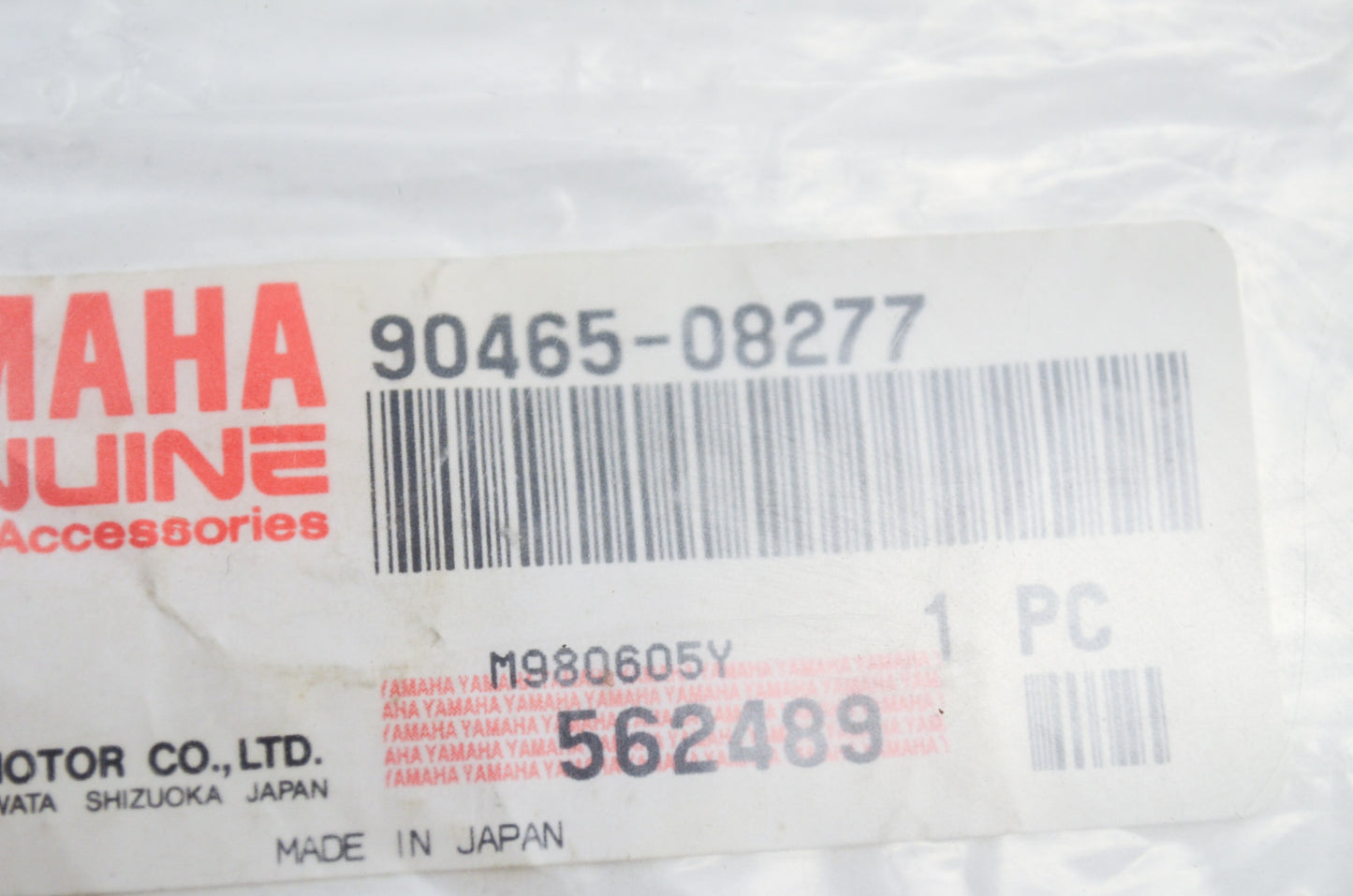 OEM Yamaha 90465-08277-00 Clamp (51Y) NOS