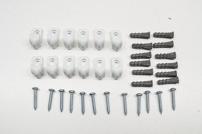 Closetmaid Concrete/Stud Wall Clips Qty 12 NOS