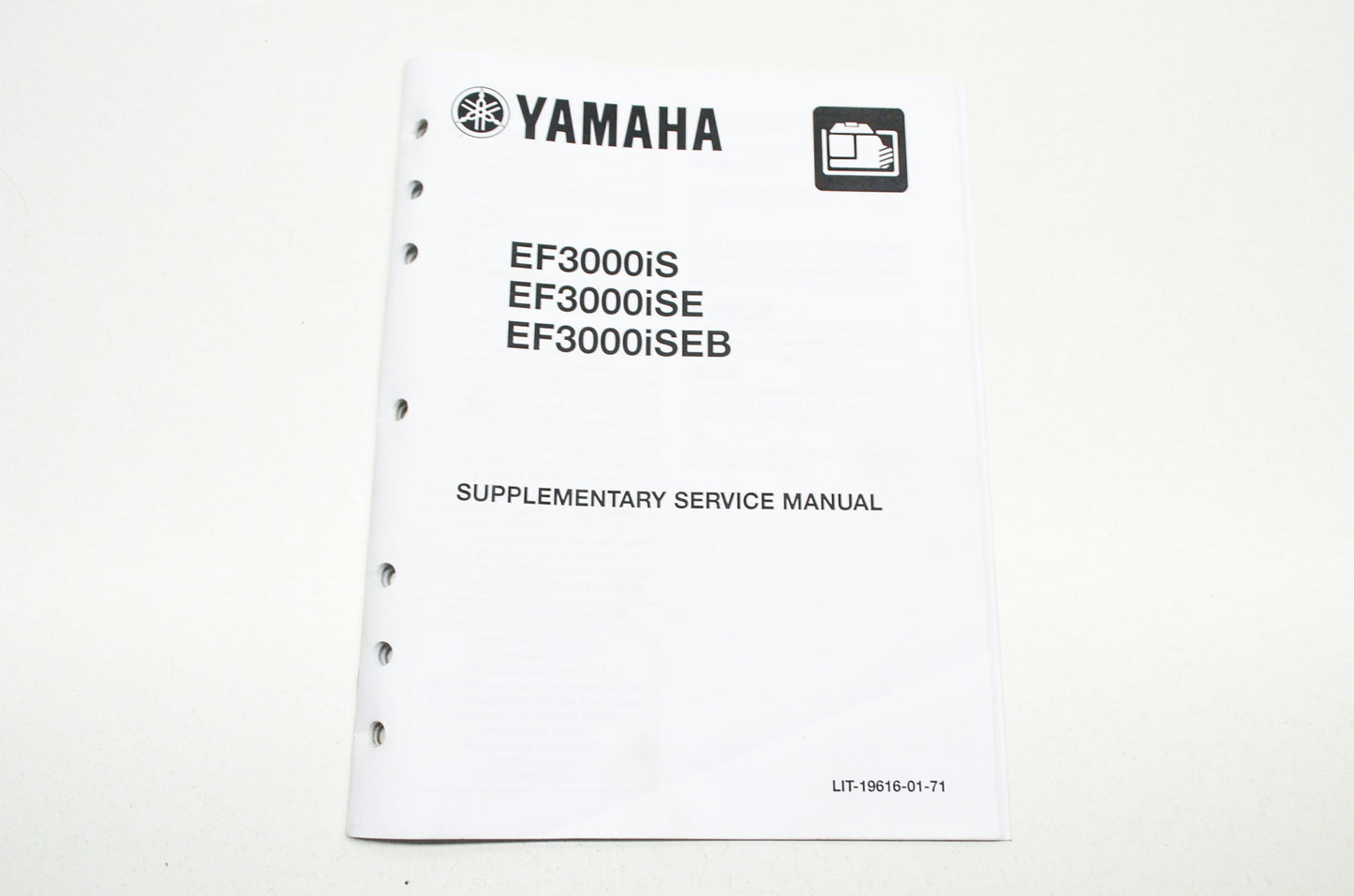 Supplementary Service Manual EF300iS/iSE/iSEB NOS
