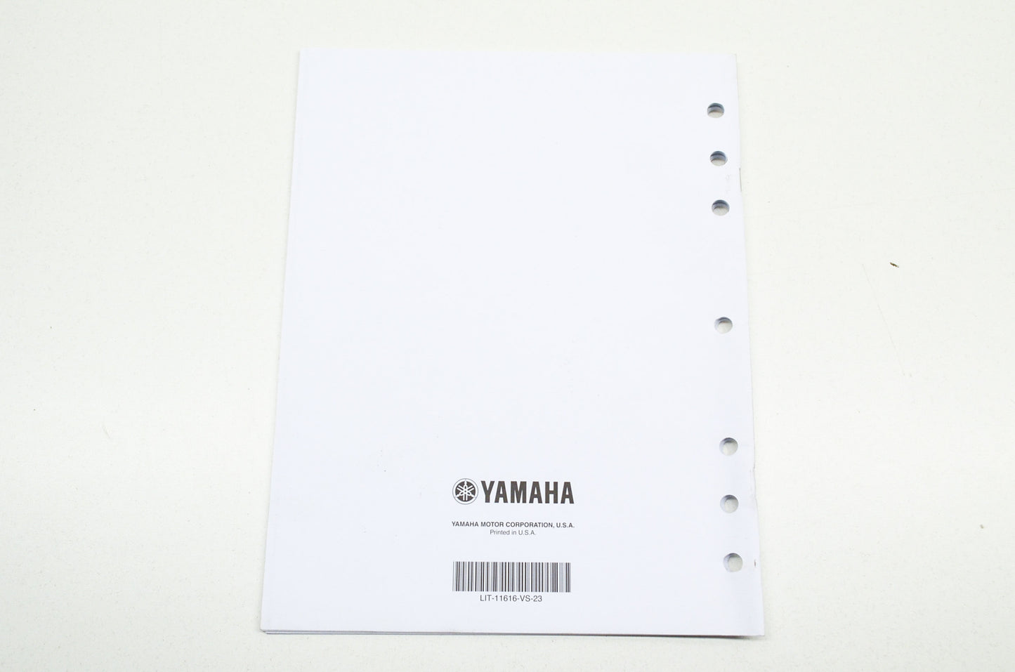 OEM Yamaha LIT-11616-VS-23 XVS13CTFD(C) Supplementary Serv. Manual NOS