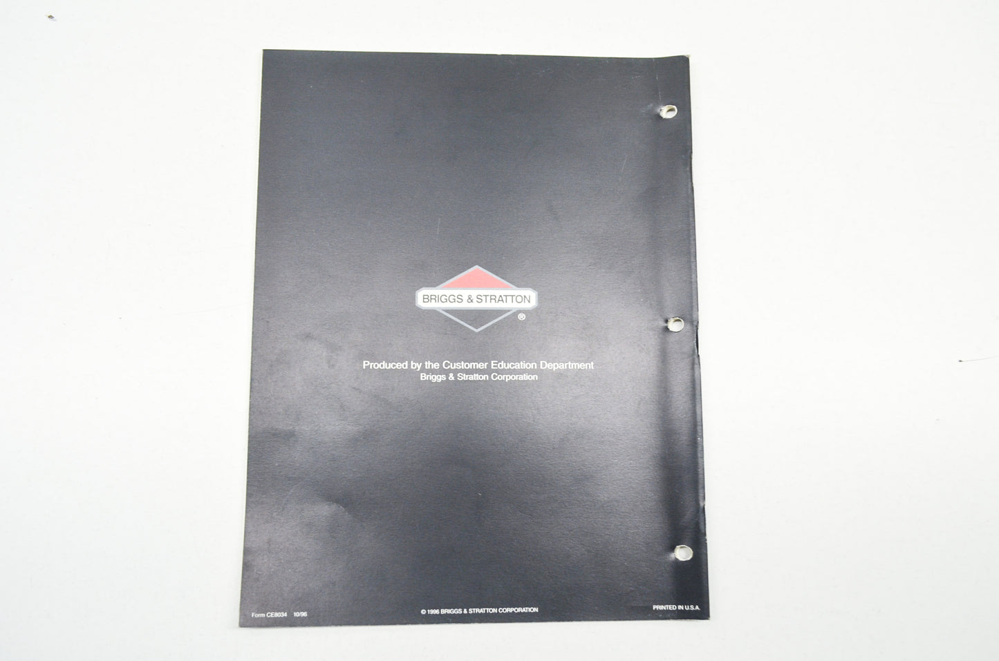 Major Engine Failure Analysis Manual NOS