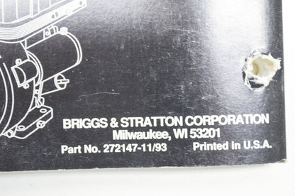 Repair Manual Single Cylinder OHV Engines