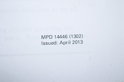 Set-Up Instructions 13 CRF250X