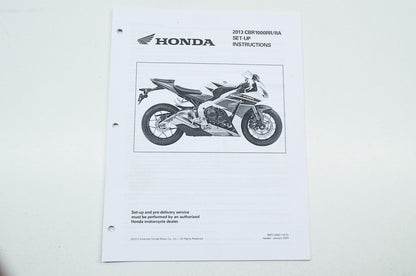 Set-Up Instructions 13 CBR1000RR/RA