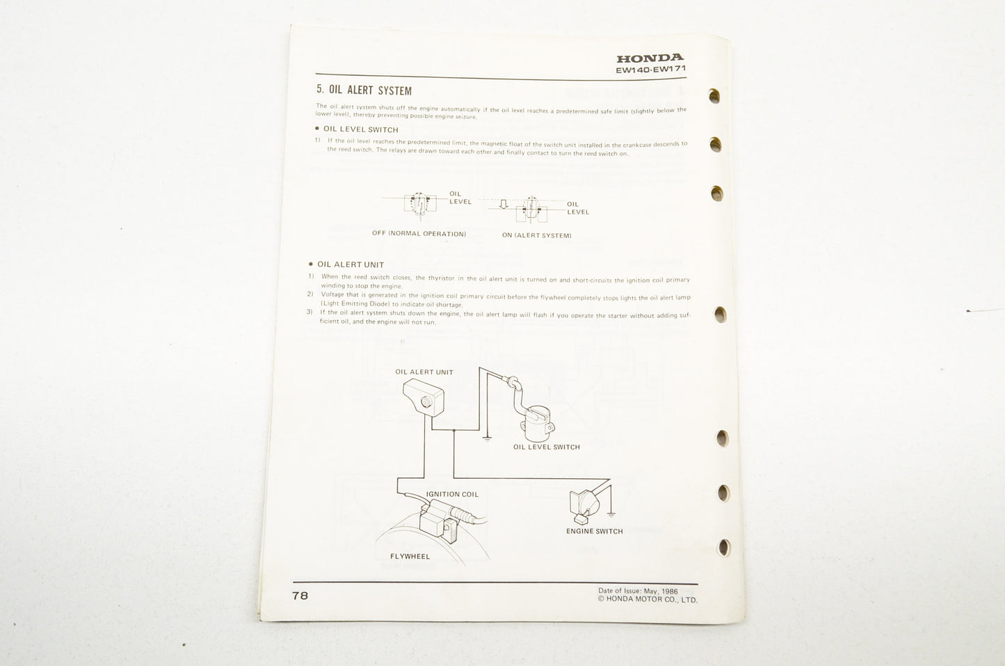 EW140 EW171 Service Manual