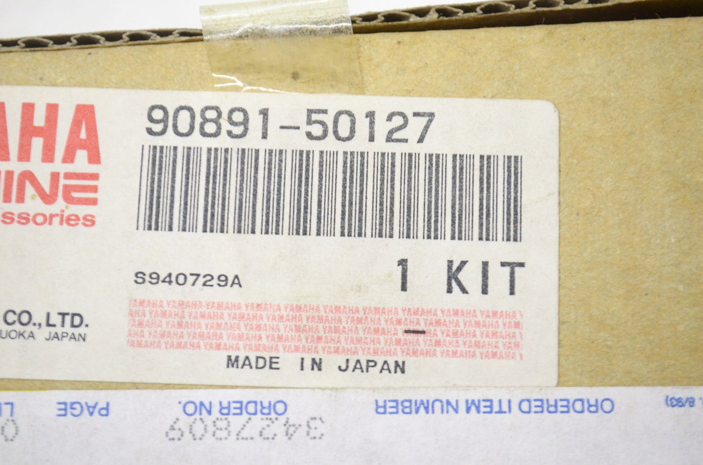 OEM Yamaha 90891-50127-00 Carburetor Slide Kit VX6 NOS