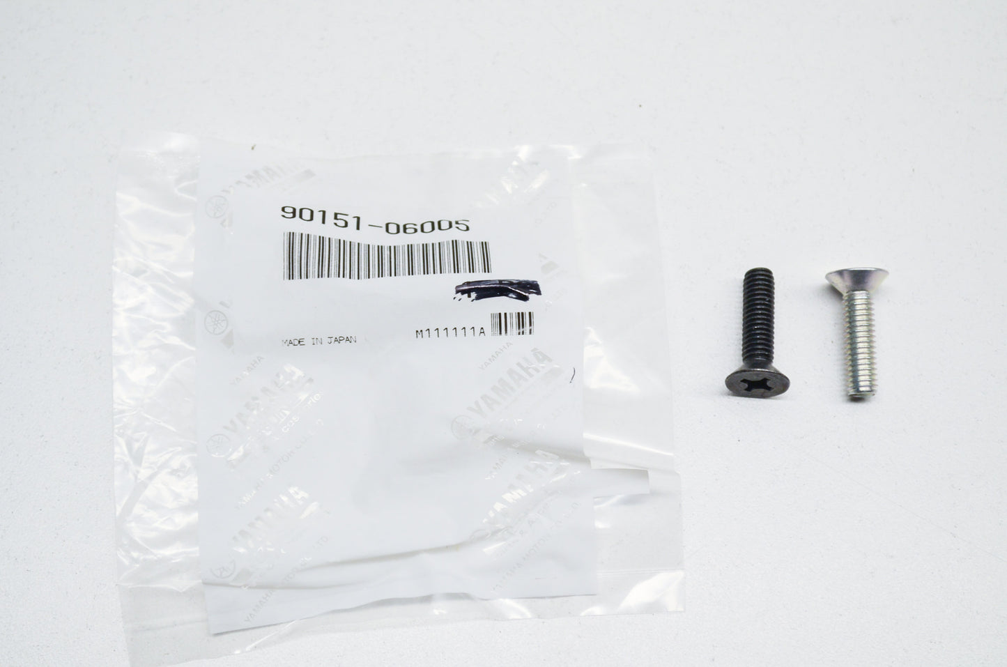 OEM Yamaha 90151-06005-00 Recessed Cross Screw Qty 2 NOS