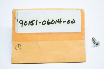 OEM Yamaha 90151-06014-00 Countersunk Screw NOS