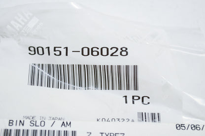 OEM Yamaha 90151-06028-00 Flat Screw NOS