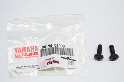 OEM Yamaha 90154-06003-00 Binding Screw Qty 2 NOS