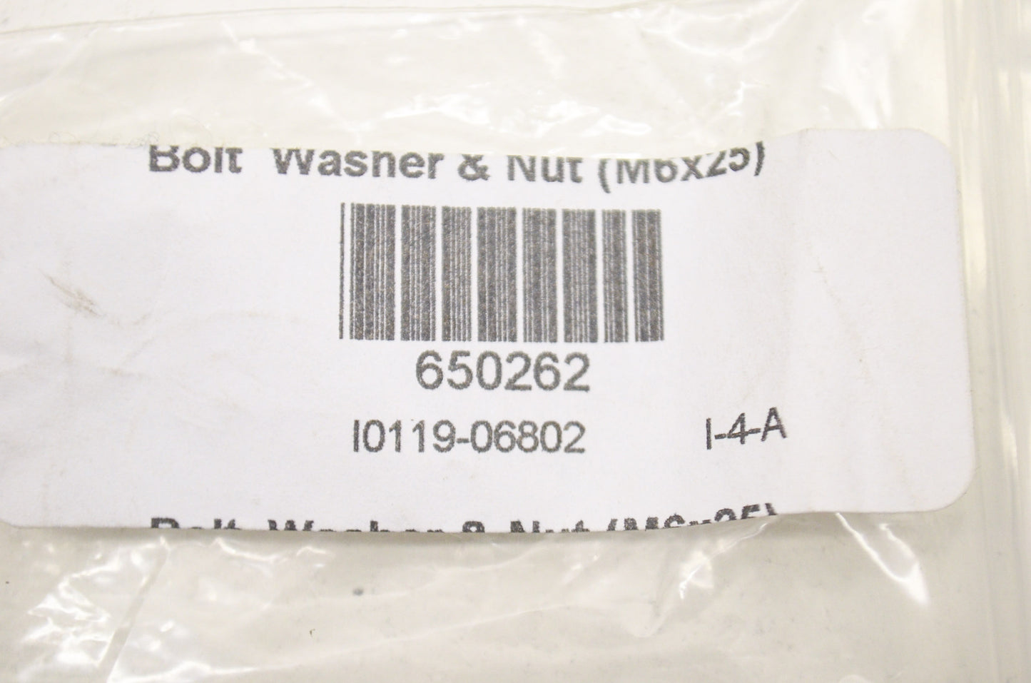 Bolt Washer Nut NOS
