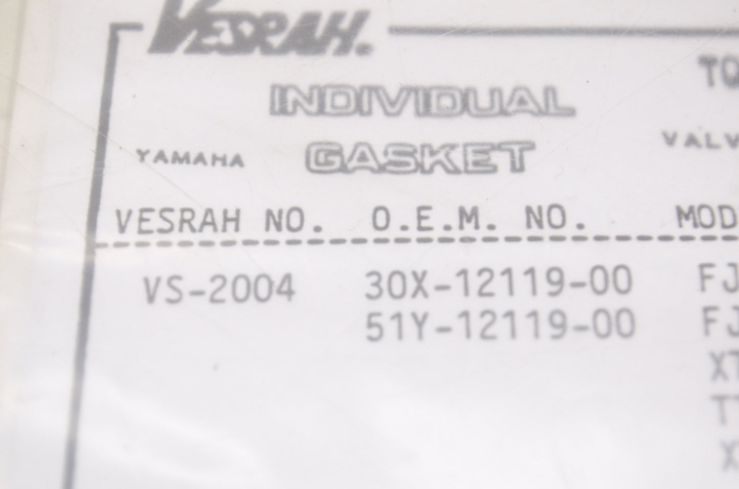 Valve Seal Qty 6 NOS