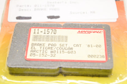 New Sports Parts Inc. Brake Pads QTY 2 Arctic Cat El Tigre Cougar NOS