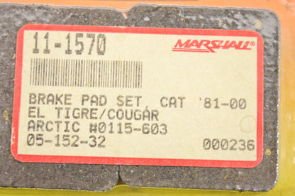 New Sports Parts Inc. Brake Pads QTY 2 Arctic Cat El Tigre Cougar NOS