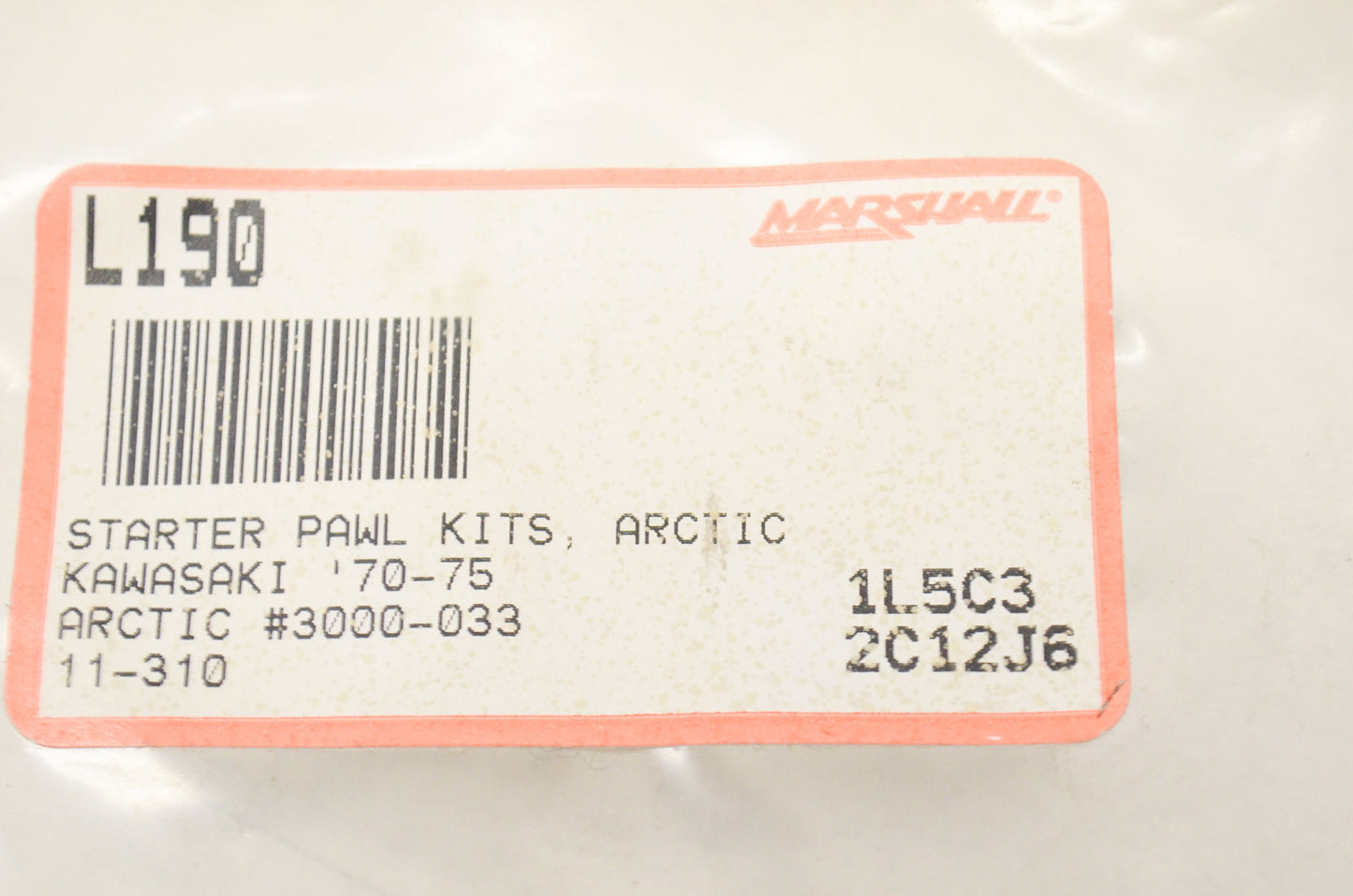 Starter Pawl Kit Arctic Cat Kawasaki NOS