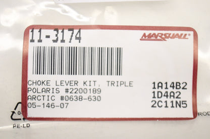 Triple Choke Lever Kit Polaris Arctic Cat NOS