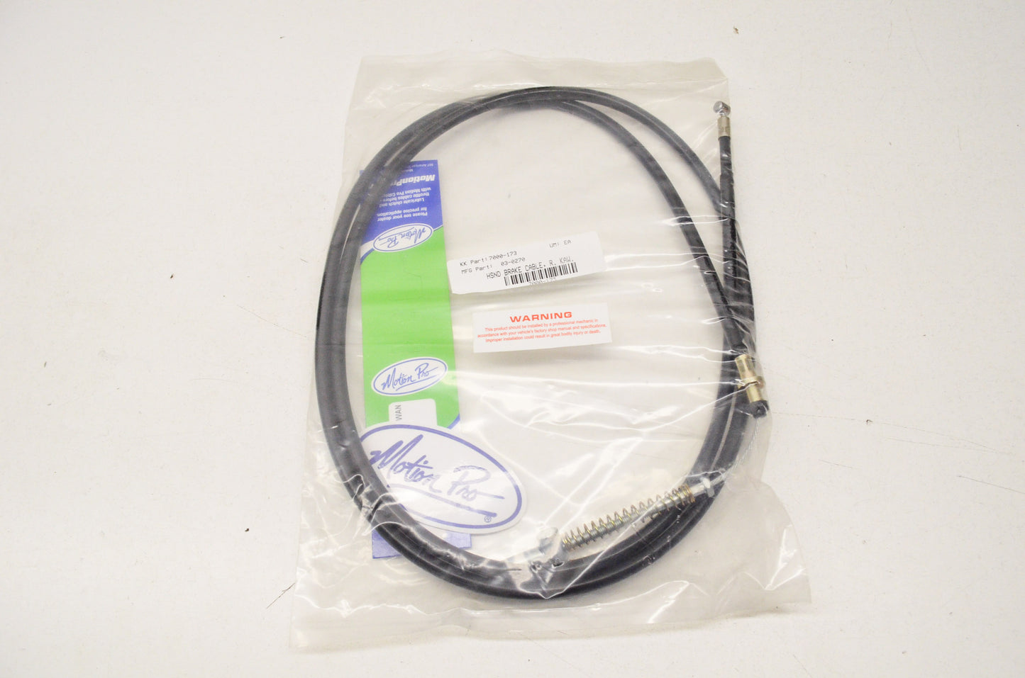 Motion Pro 03-0270 Rear Hand Brake Cable Kawasaki NOS
