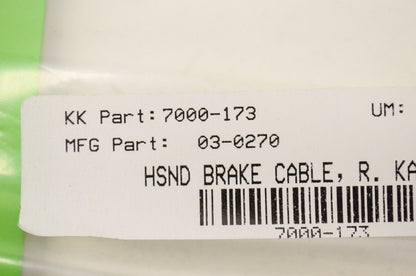 Motion Pro 03-0270 Rear Hand Brake Cable Kawasaki NOS