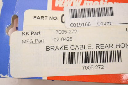 New Motion Pro Rear Brake Cable Honda