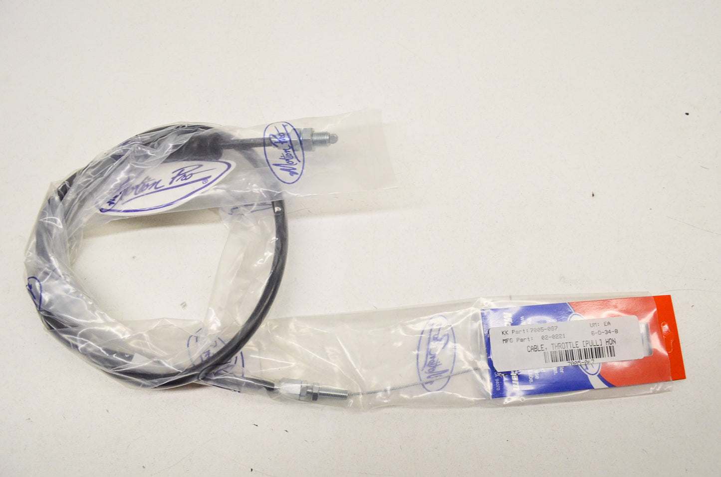 Motion Pro 02-0221 Throttle Cable Pull Honda NOS