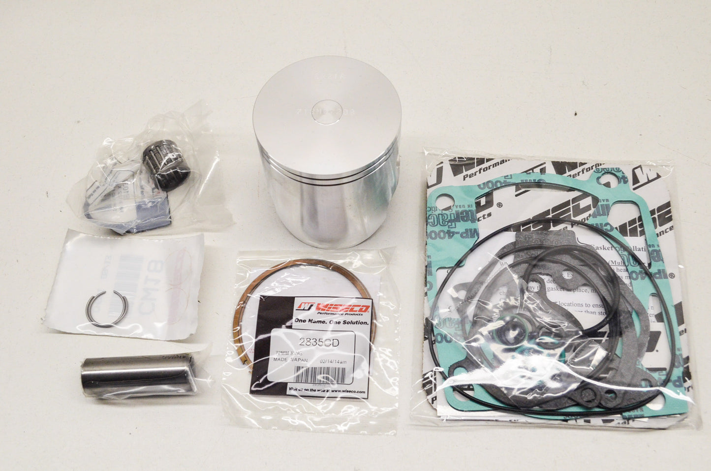 New Wiseco Forged Piston Kit 72mm 95-98 Yamaha YZWR250