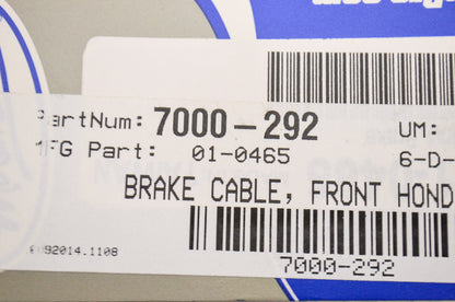 New Motion Pro Front Brake Cable Honda