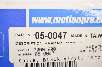 Motion Pro 05-0047 Throttle Cable Yamaha NOS