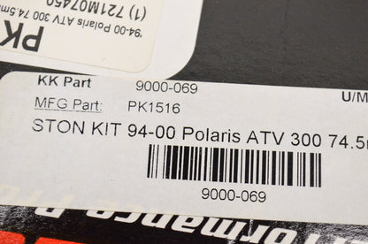 New Wiseco Top End Kit 74.5mm 94-00 Polaris ATV 300