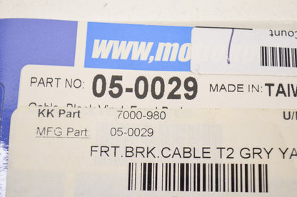 New Motion Pro T2 Front Brake Cable Yamaha