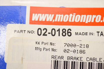 New Motion Pro Rear Brake Cable Honda