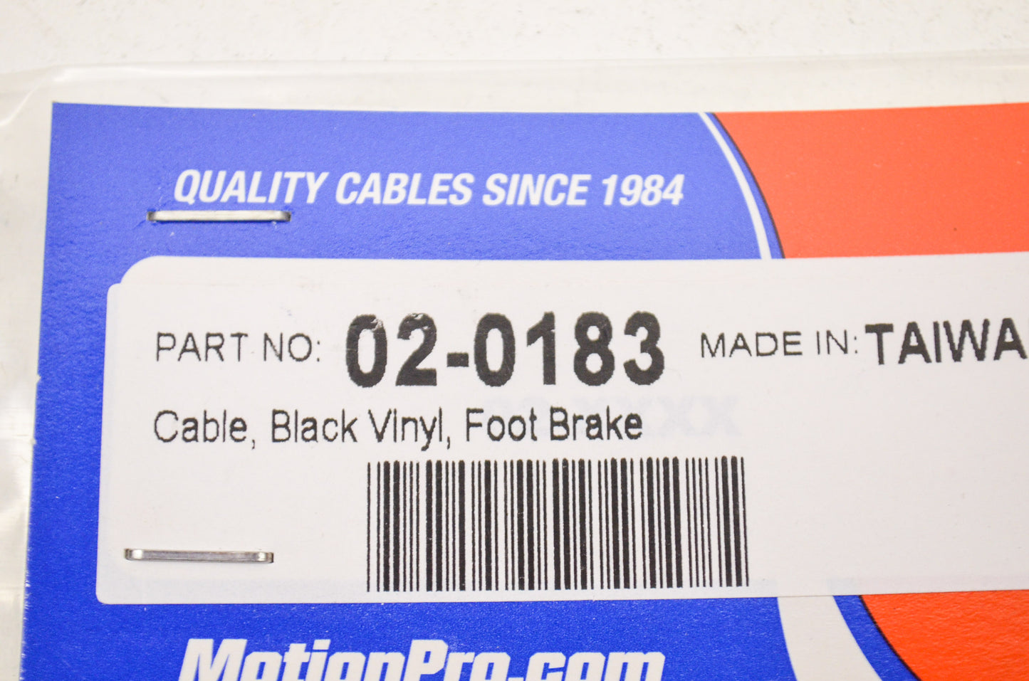 New Motion Pro Foot Brake Cable Honda