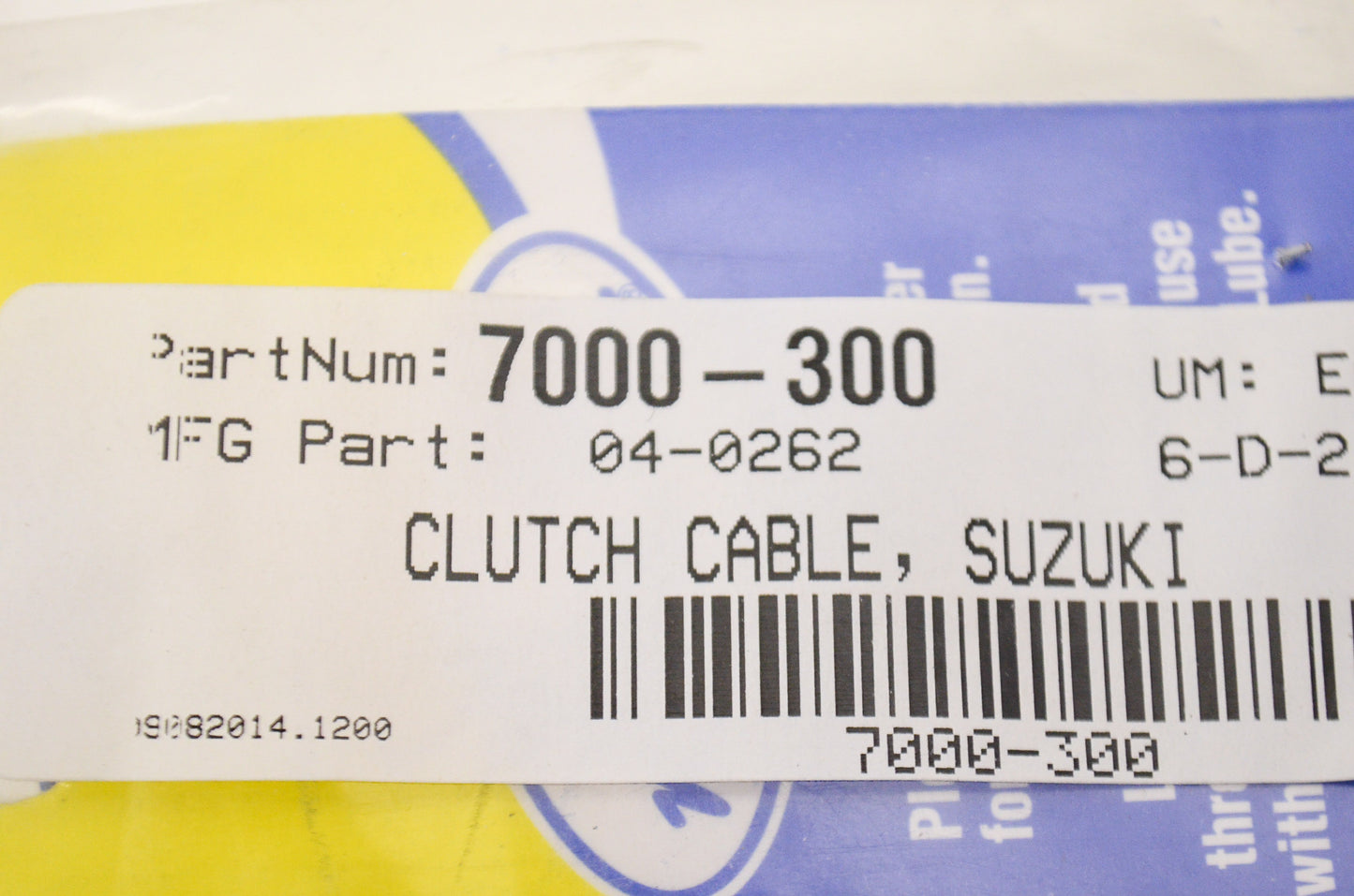 New Motion Pro Clutch Cable Suzuki