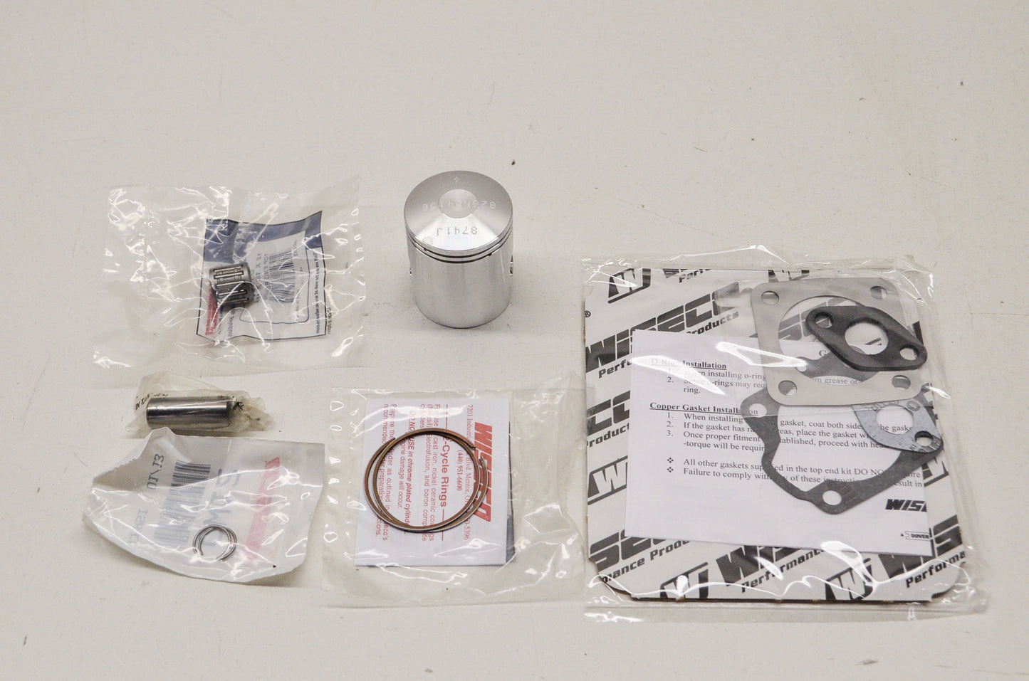 New Wiseco Forged Piston Kit 41.5mm Suzuki JR50 Kawasaki KDX KFX50