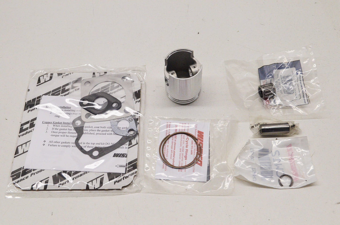 New Wiseco Forged Piston Kit 41.5mm Suzuki JR50 Kawasaki KDX KFX50