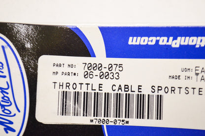 New Motion Pro Throttle Cable
