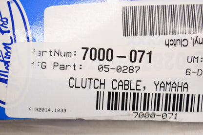 New Motion Pro Clutch Cable Yamaha
