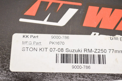 New Wiseco Top End Kit 77mm 07-08 Suzuki RM-Z250
