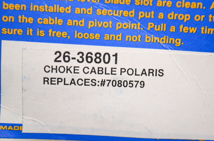 New EMGO Choke Cable Polaris