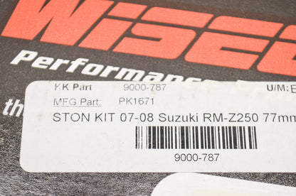 New Wiseco Top End Kit 77mm 07-08 Suzuki RM-Z250