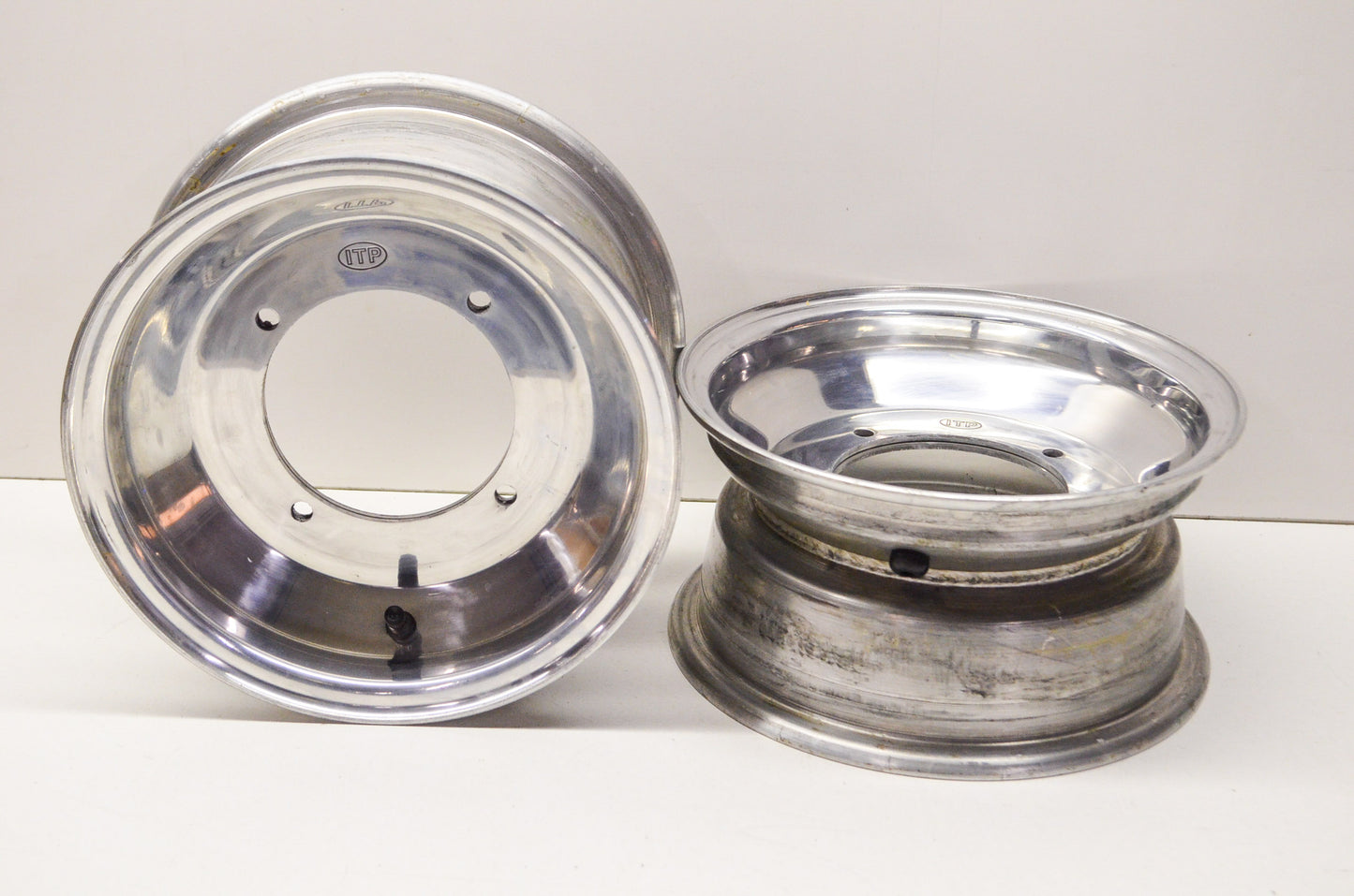 New ITP 10x5 Front Aluminum Wheel Qty 2 Can-Am DS650
