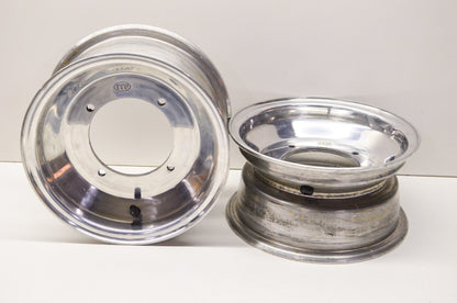 New ITP 10x5 Front Aluminum Wheel Qty 2 Can-Am DS650