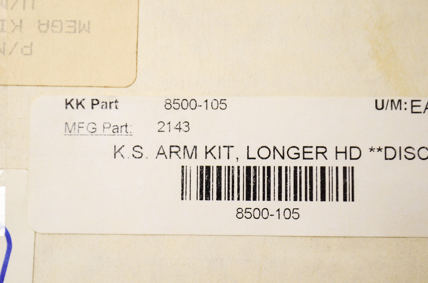 Kick Start Arm Kit NOS