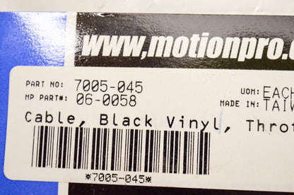 New Motion Pro Throttle Cable