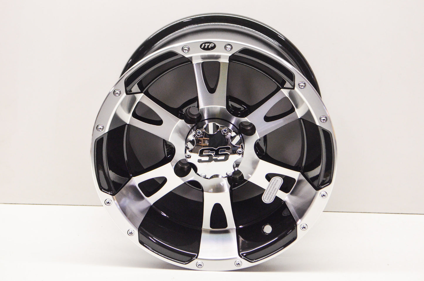 New ITP 12x7 SS Alloy SS112 Wheel NOS